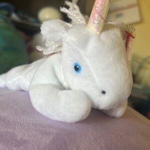 White Unicorn Plush Toy